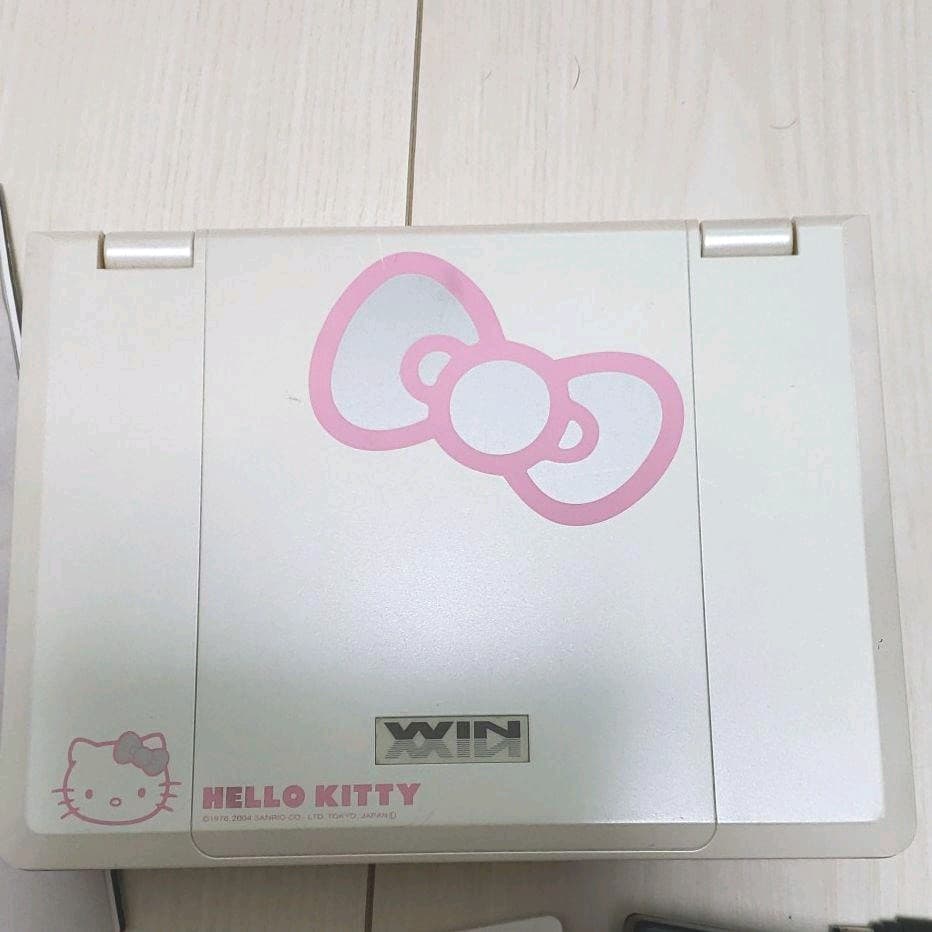 ハローキティ ポータブルDVDプレイヤー 【ジャンク品】レア物、2004年