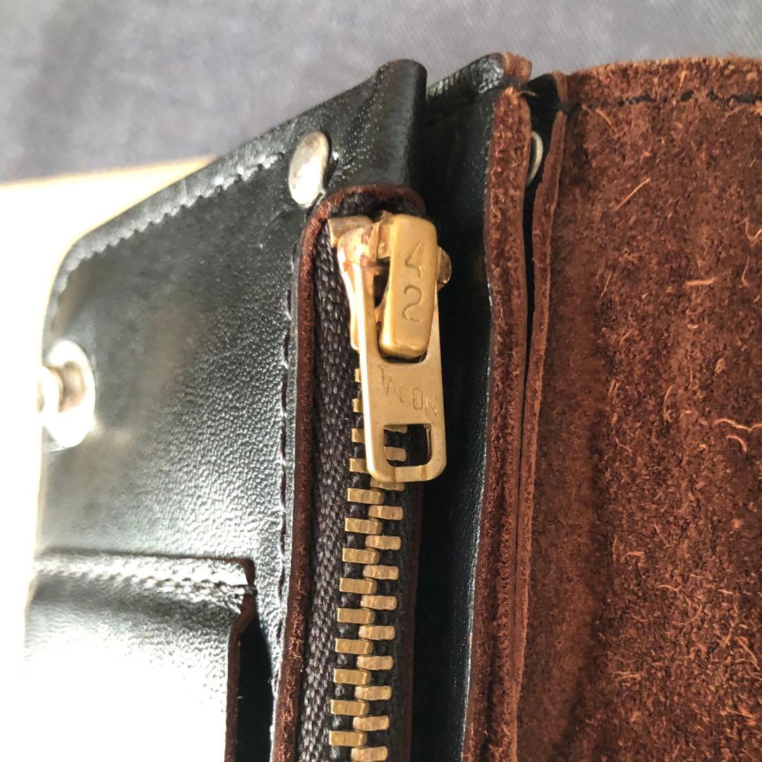 オールドゴッドホースハイドトラッカーウォレット