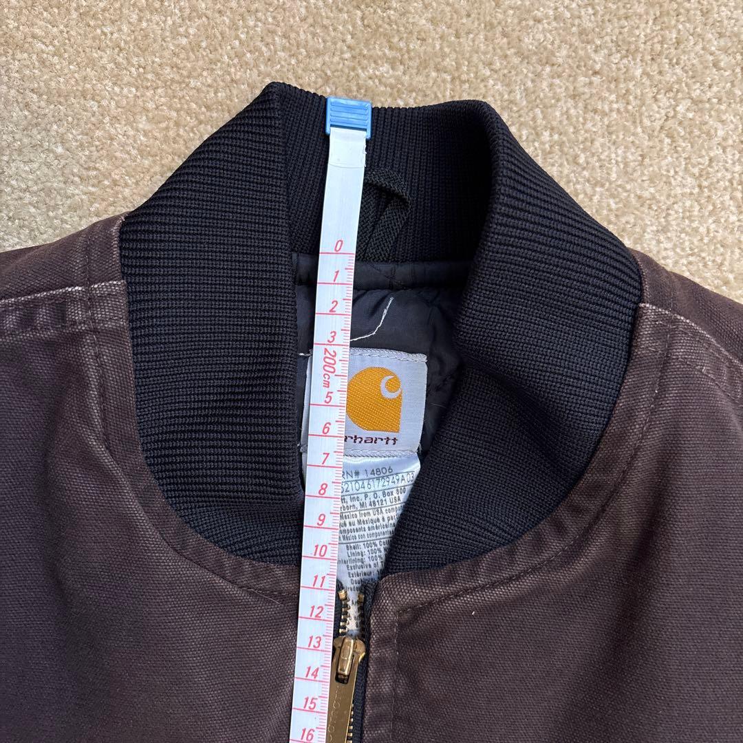 Carhartt ダックベスト ブラウン Mサイズ
