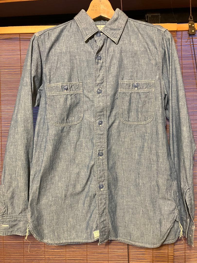 ビーグル orslow シャンブレーシャツ beams ワークシャツ