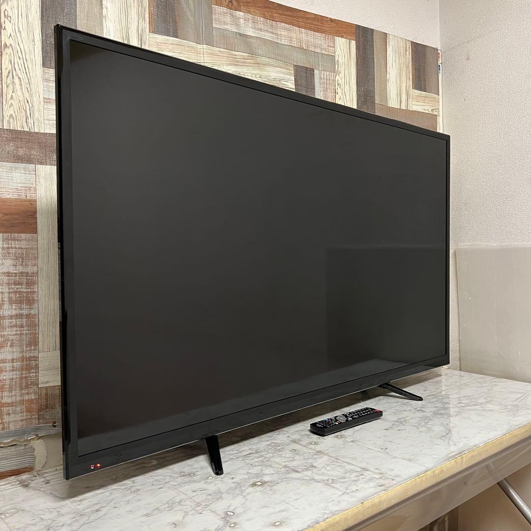 即日受渡❣️全国送料込ユニテク55型4K液晶テレビ外付けHDD録画可