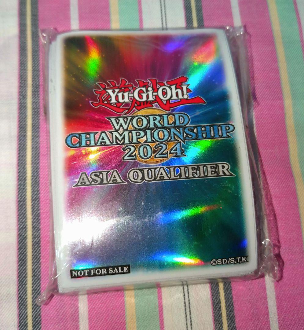 遊戯王 ワールドチャンピオンシップ 2024 スリーブ プロテクター 未開封