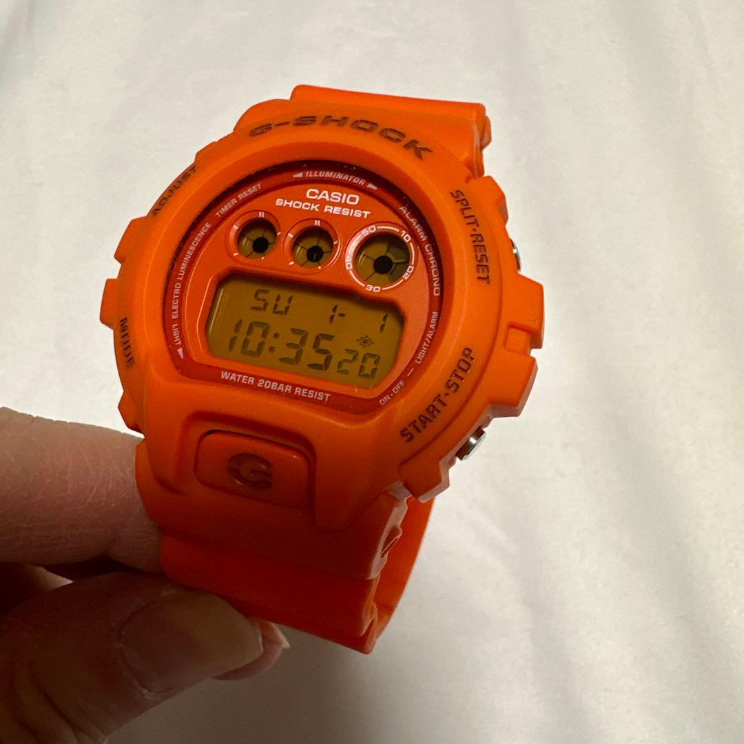デッドストック　廃盤　CASIO　G-ショック　DW-6900MM オレンジ