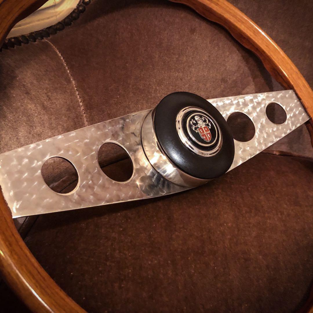 希少英国60年代ado15アレクサンダーエージェンシーERA ウッドステアリング