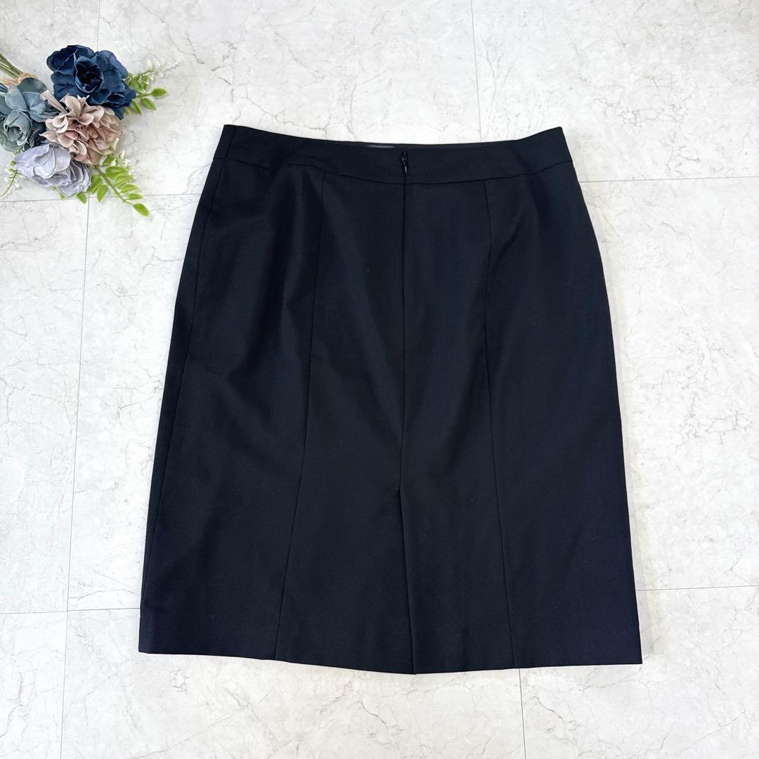 美品⭐︎近年　エヌラインプレシャス　ビジネススーツ3点 セットアップ　ブラック