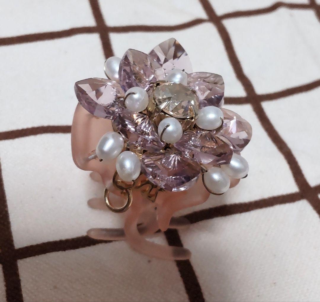 コンプレックスビス ピンクのクリップセット