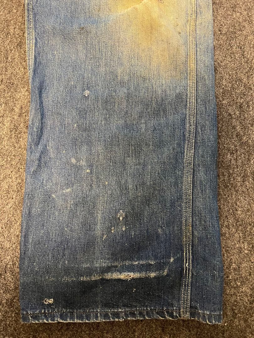 40's -50's-PAY DAY デニムオーバーオール