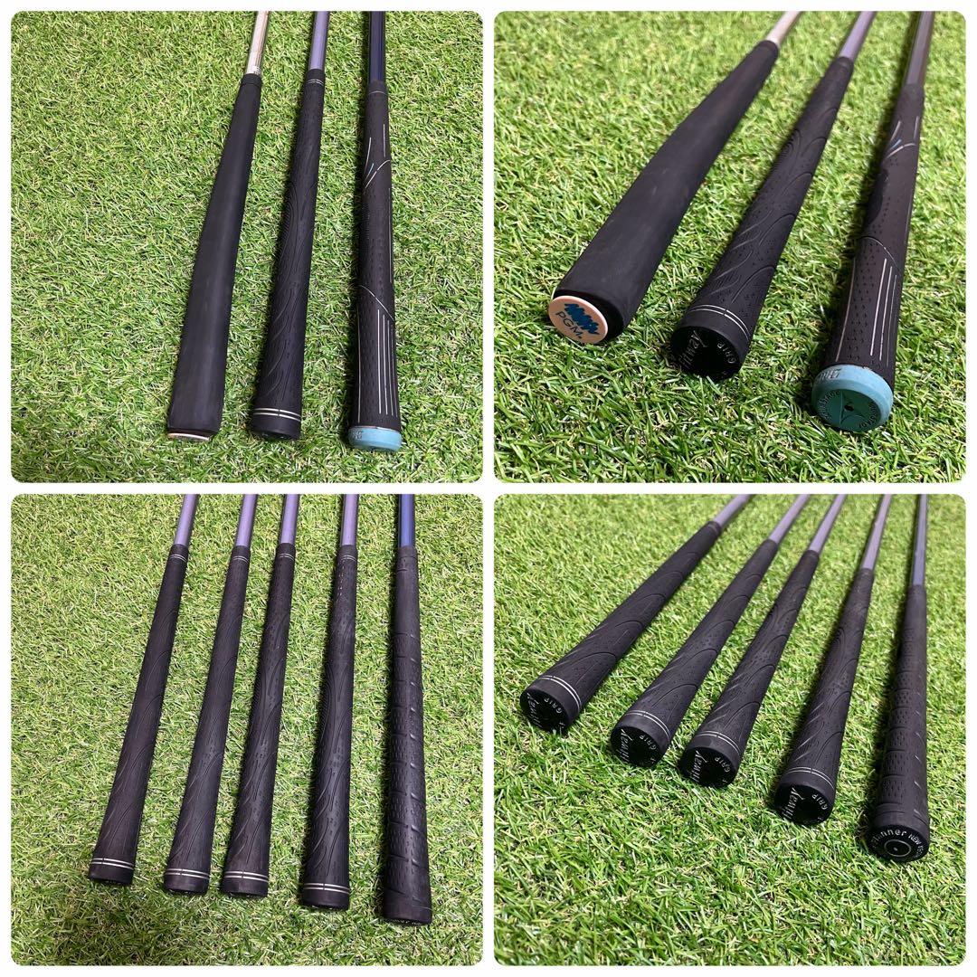 美品 おまけ多数 ツアーステージViQ CL他 レディースゴルフクラブ8本セット