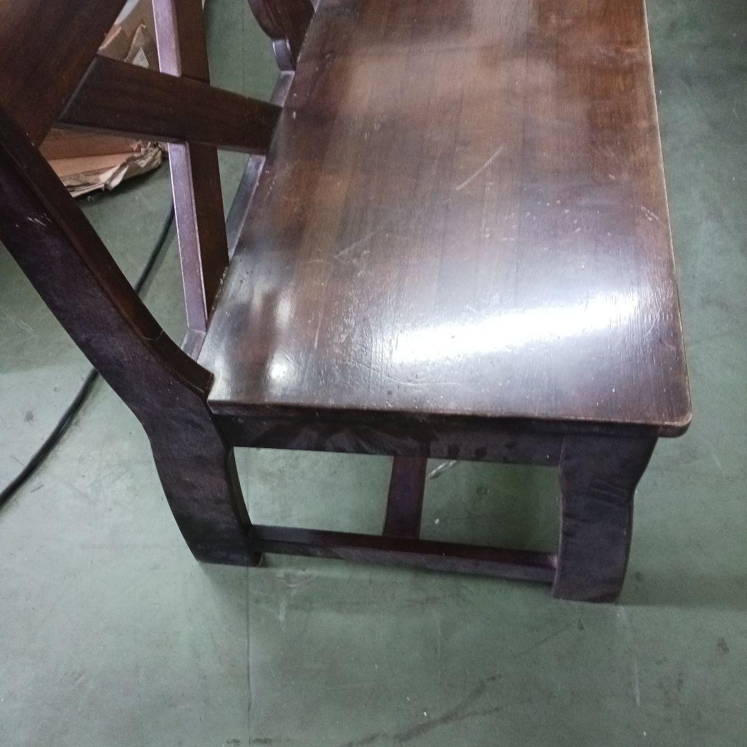 KS5　カリモク　RUSTIC　ベンチ　ソファ　アンティーク　ルスティック　Y