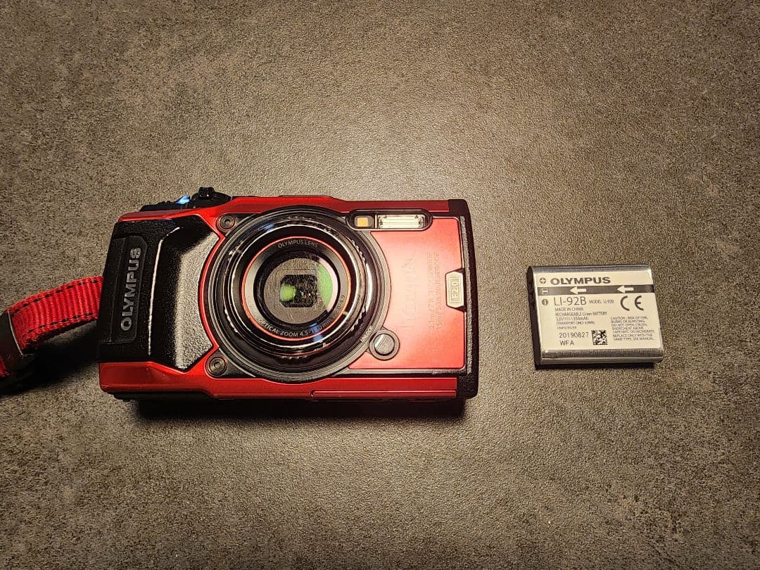 OLYMPUS Tough TG-6 レッド 4K撮影