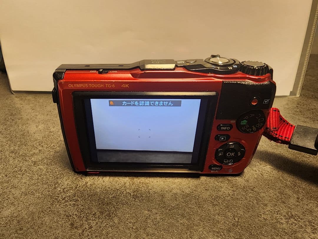 OLYMPUS Tough TG-6 レッド 4K撮影