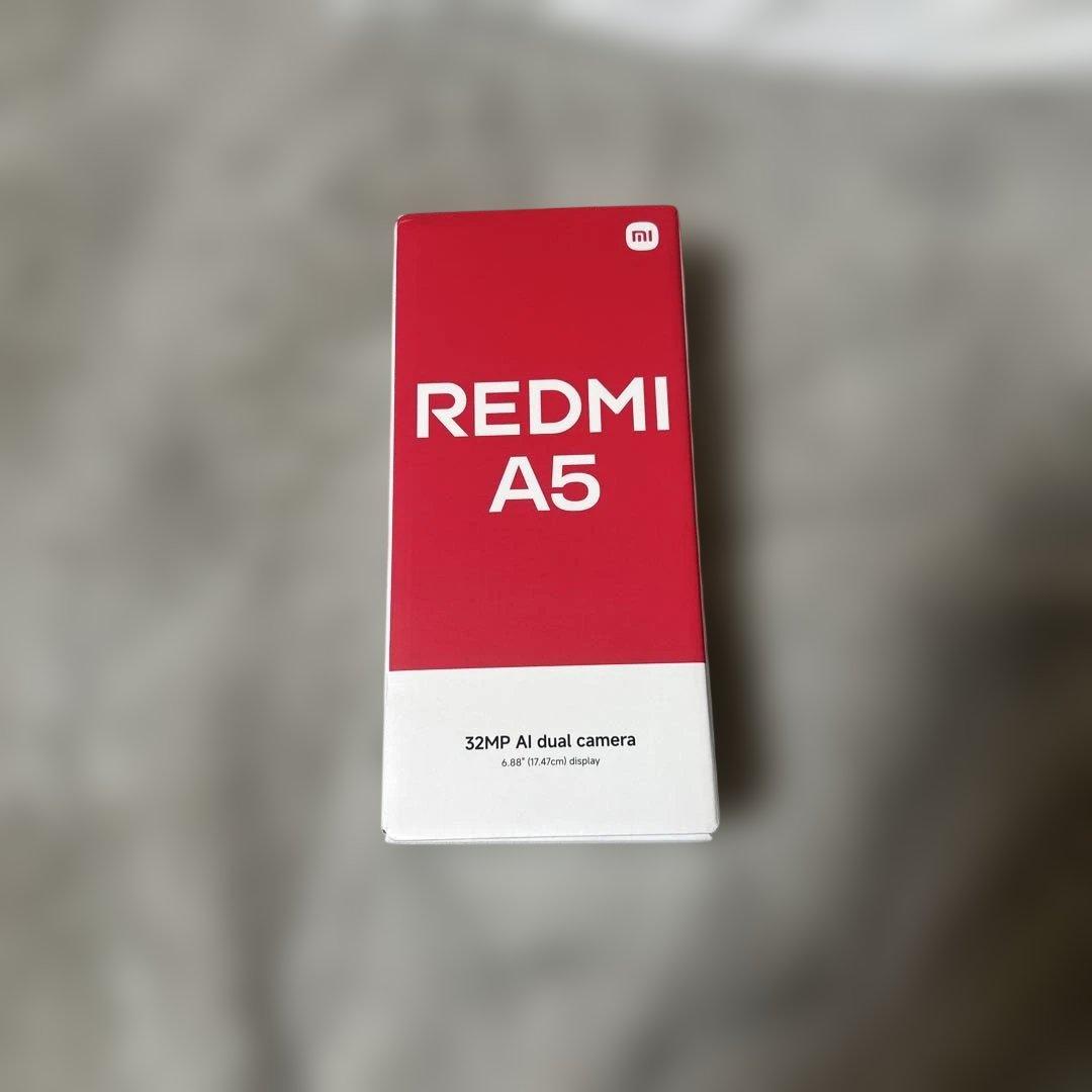 Redmi A5 ミッドナイトブラック 4GB RAM 128GB ROM