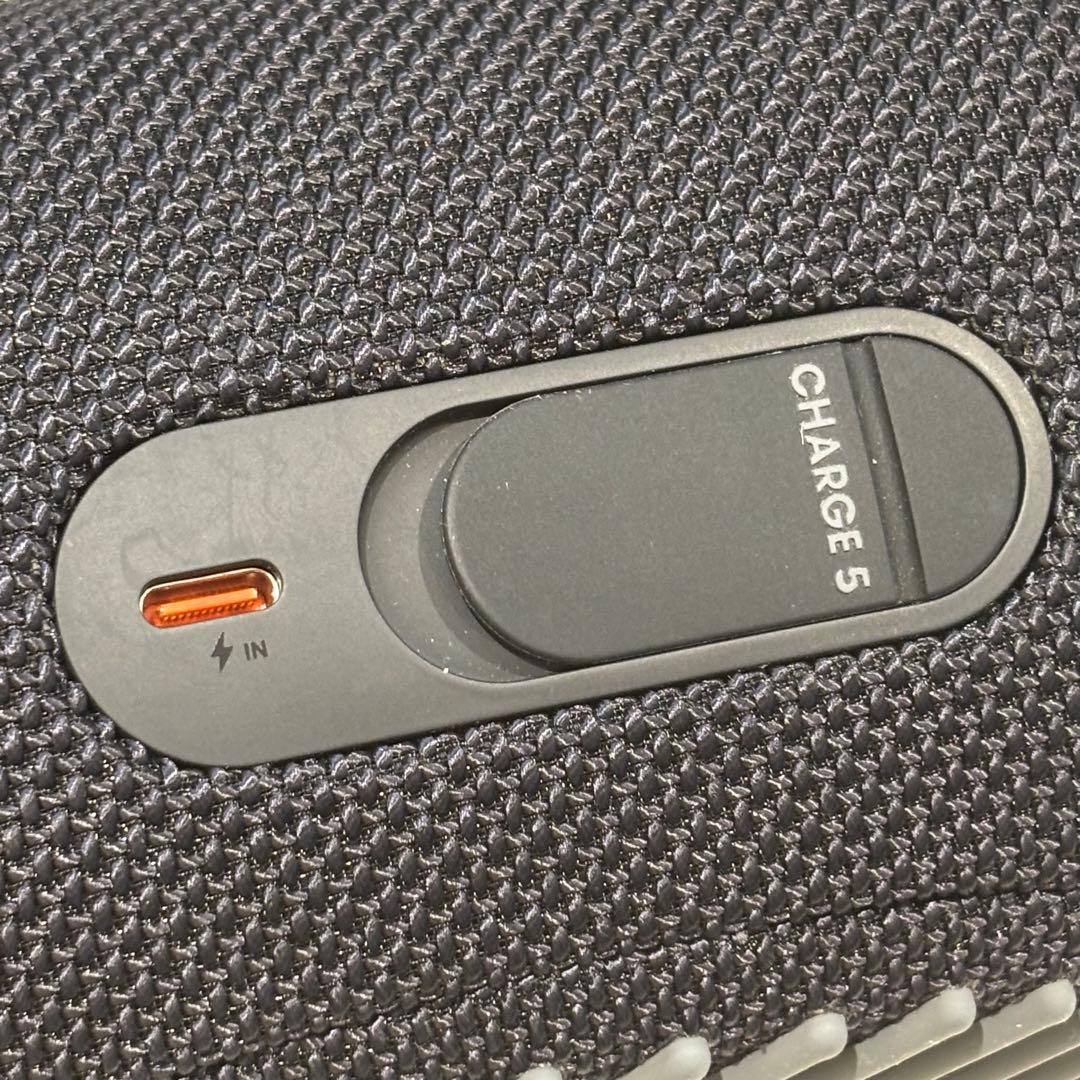 JBL Charge5 ブラック ポータブルワイヤレススピーカー
