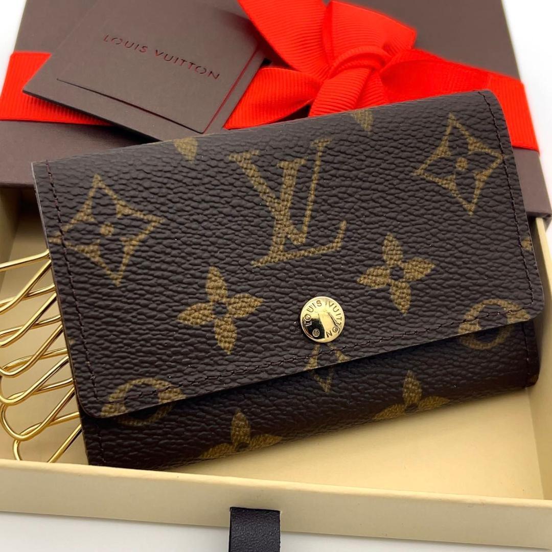 ★未使用級★ルイヴィトン モノグラム キーケース ミュルティクレ6 男女兼用