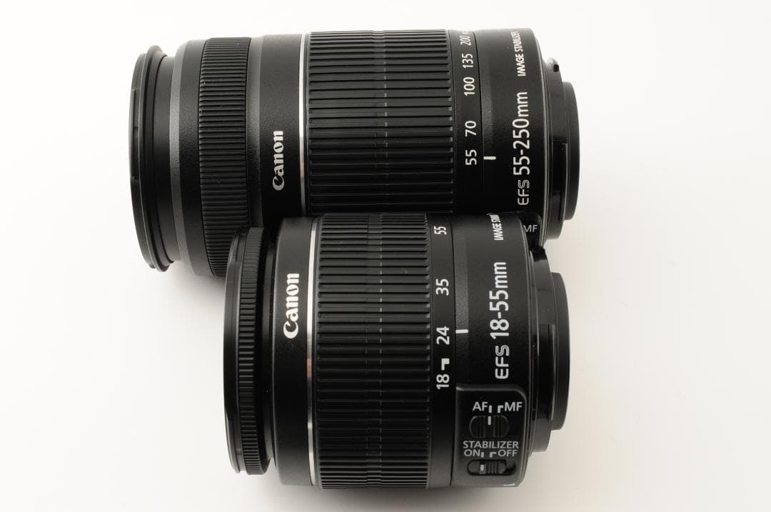 [美品 元箱付き] キャノン Canon EOS X5 ダブルレンズセット