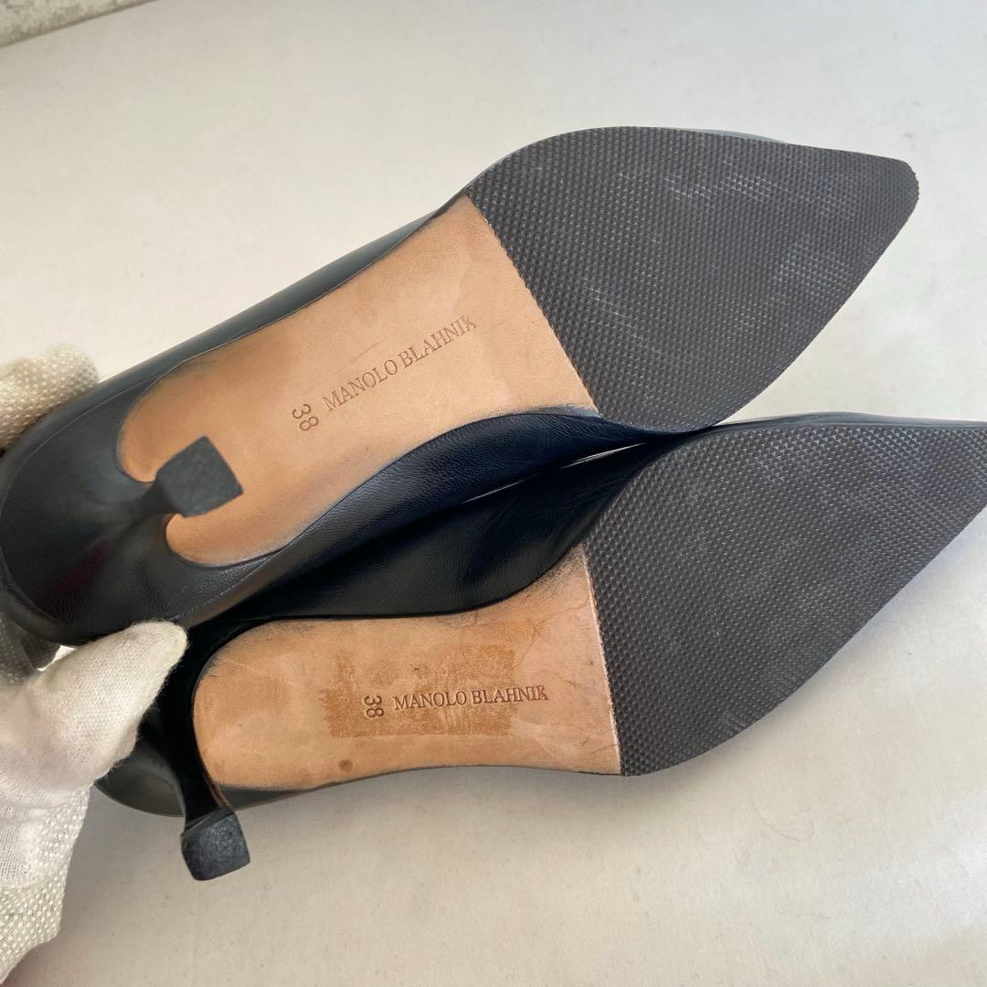 極美品✨Manolo Blahnik マノロブラニク BBパンプス 黒 38