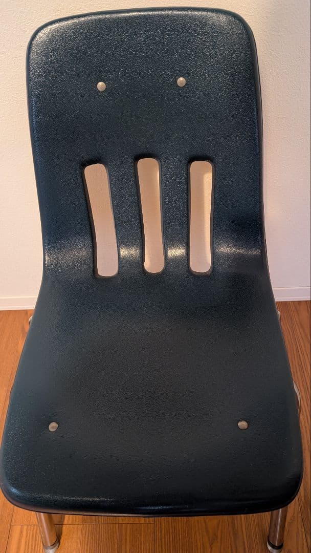 【送料込み】VIRCO 9000 Chair バルコ スタッキングチェアネイビー