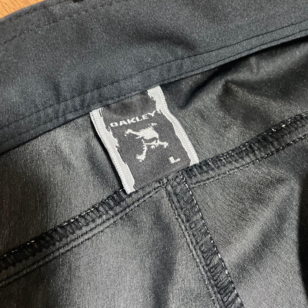 美品 Oakley ゴルフウェア スカル セットアップ フルジップジャケット