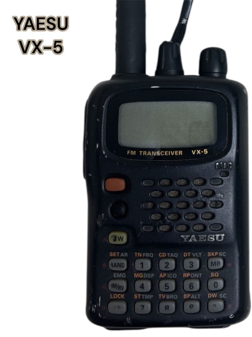 YAESU VX-5 (USED) 送料無料　起動確認済