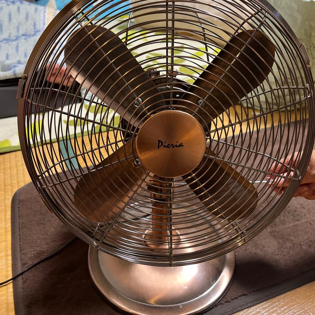 Pieria レトロスタイル扇風機　ドウシシャ