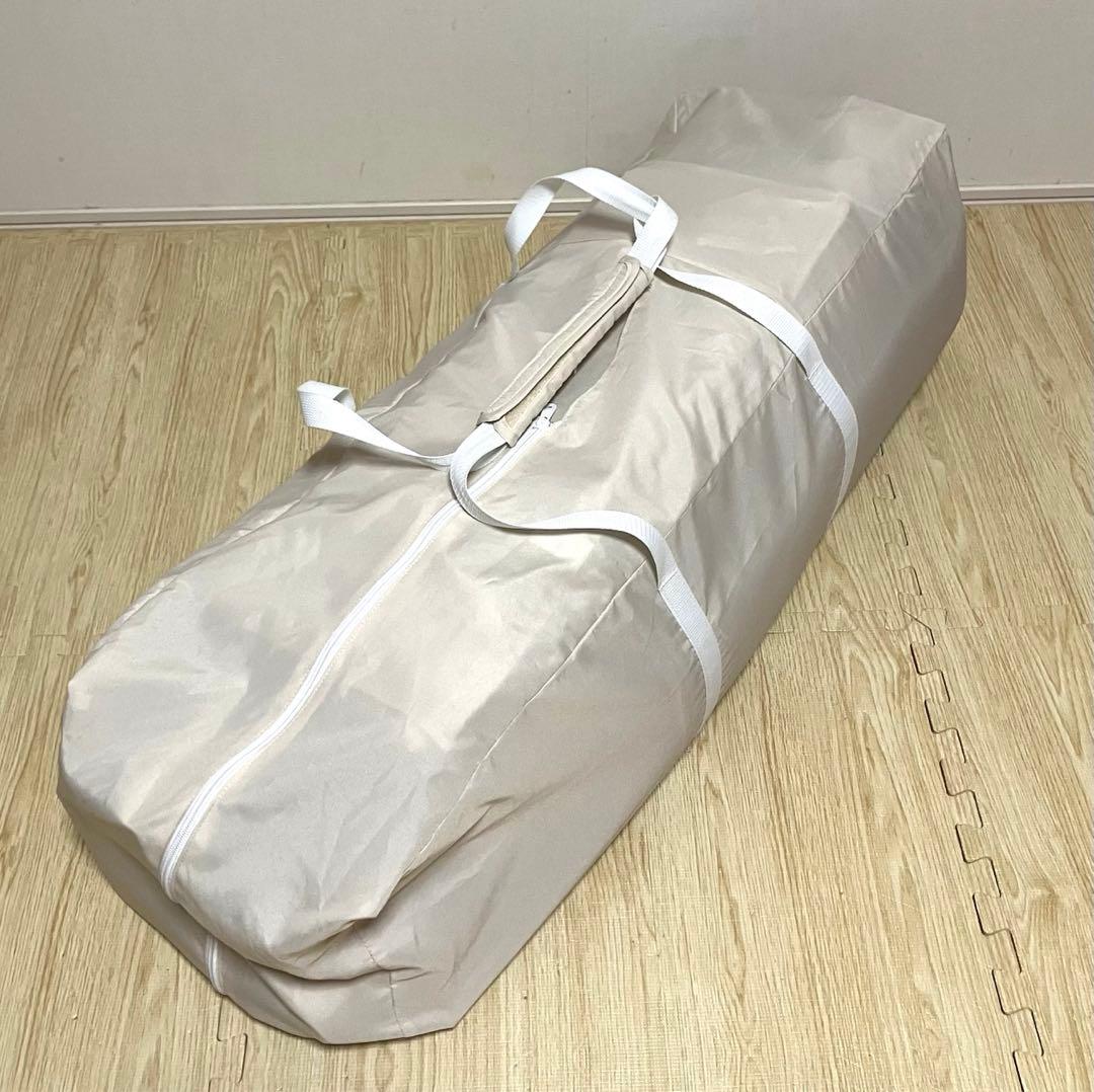 美品 送料無料 たためるベビーベッド ココネルエアープラス AB