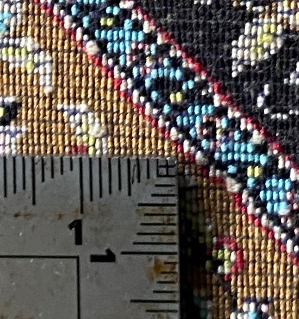 最高級希少作 ペルシャ絨毯 イラン クム産　シルク100% 手織り289万ノット