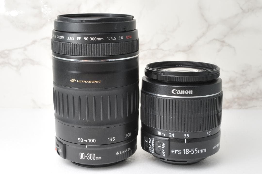 Canon EOS Kiss X5⭐️ダブルレンズ スマホ転送 キヤノン 望遠