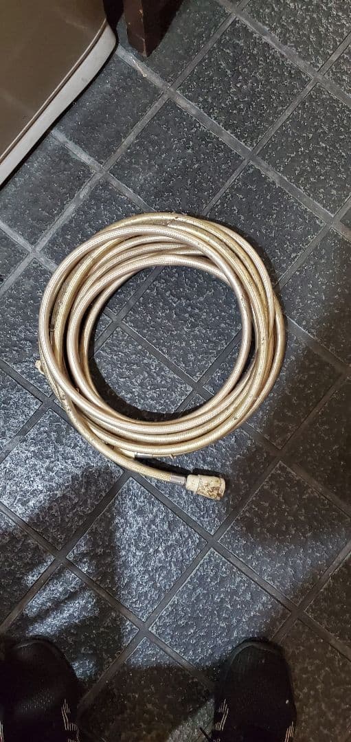 格安 都市ガス用ワイヤーメッシュタイプホース 約8メートル13A