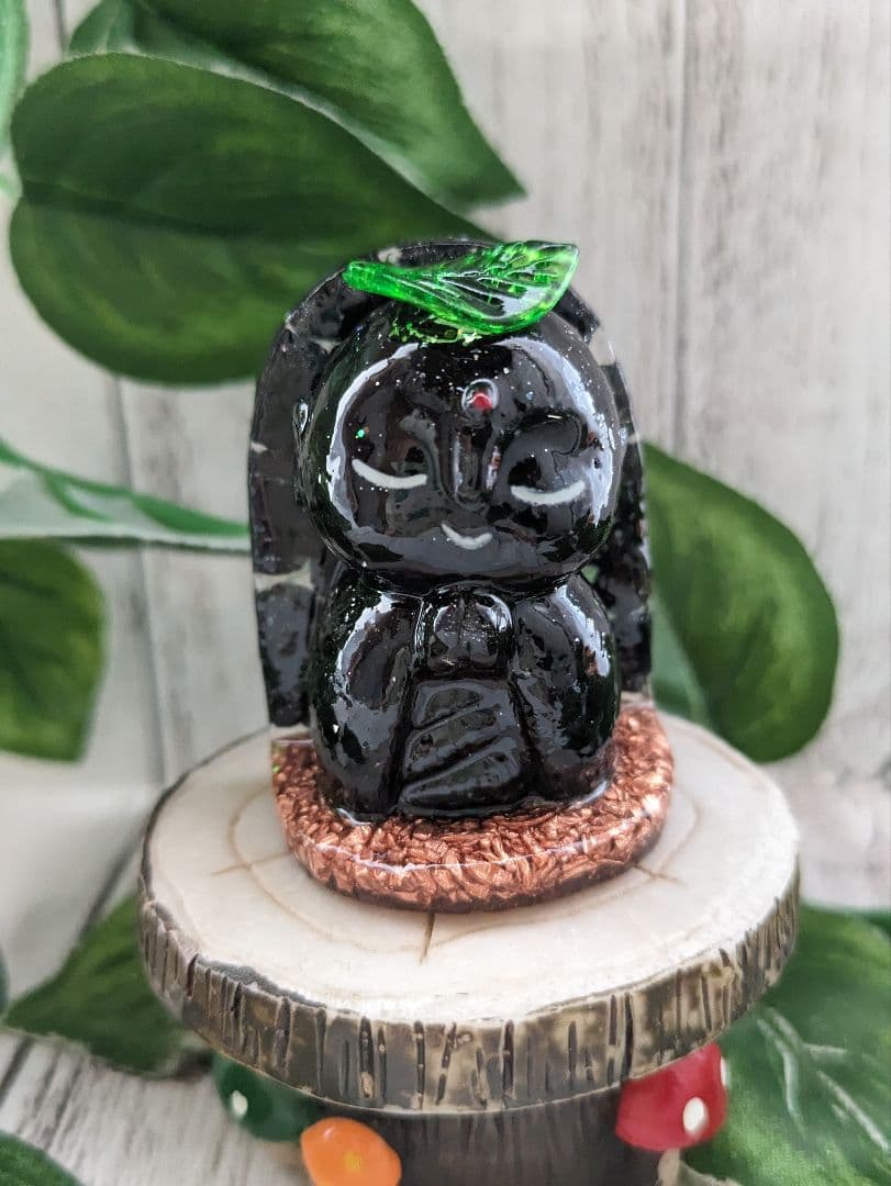 【つねりん】ミニサイズ！アクアマリンの超ネクタイねこちゃん形オルゴ☆他９点