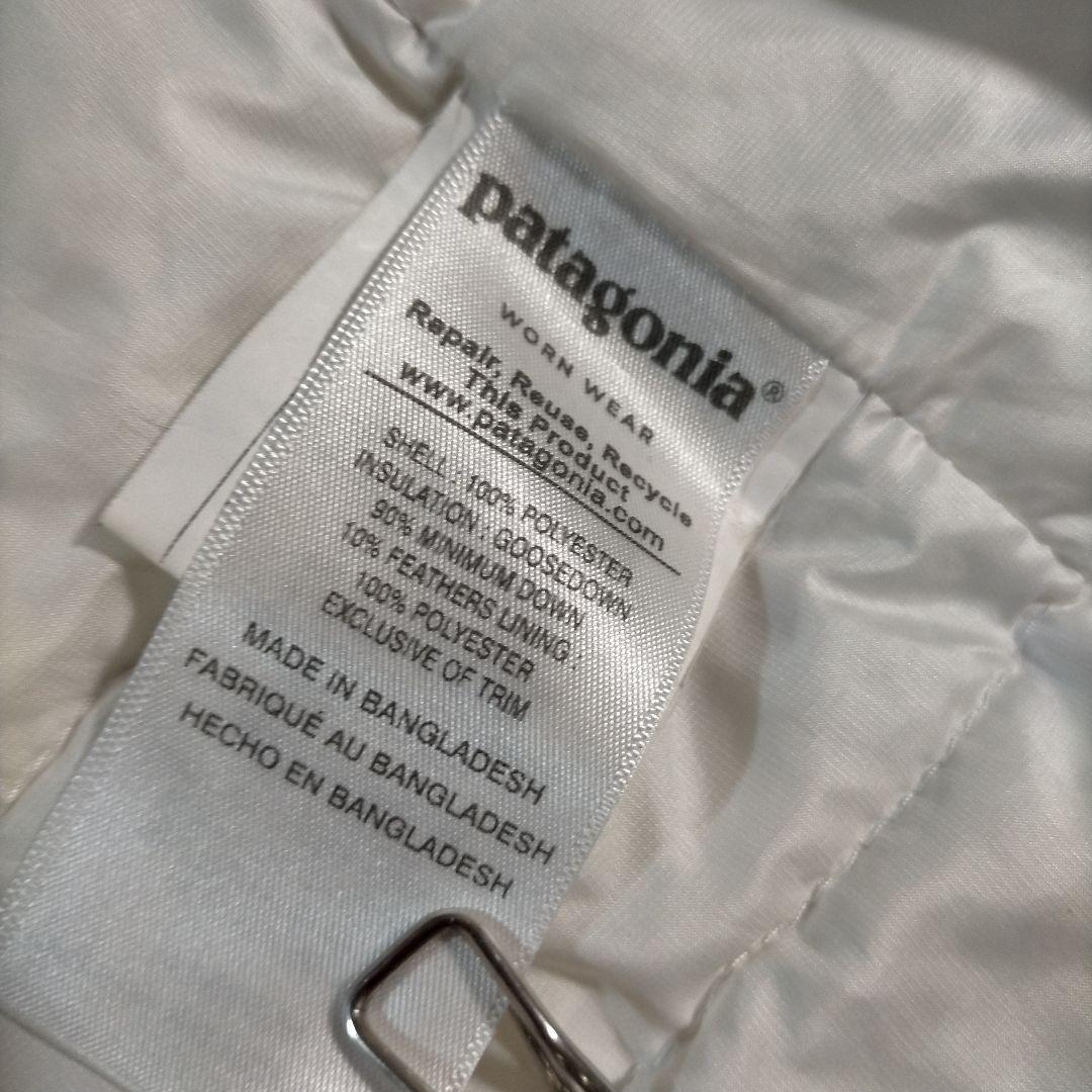 激レア ヴィンテージ パタゴニア グースダウン ジャケット 白 ホワイト