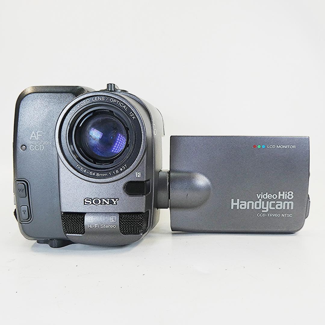 動作良好ソニー CCD-TRV60 VideoHi8ビデオカメラ DVD化に最適