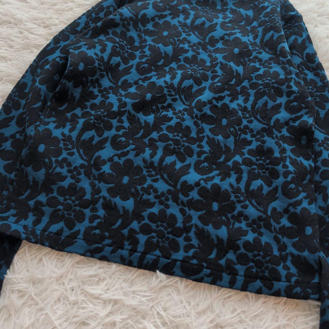 美品 ワイズ ヨウジヤマモト 花柄 ジャガード ウール プルオーバー サイズ3