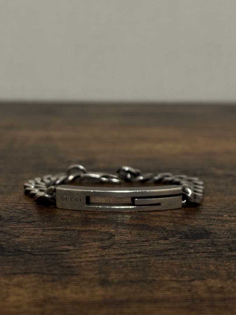 【破格‼️】【ゴールデンサイズ‼️】17 OLDGUCCI Ag925 ブレスレット