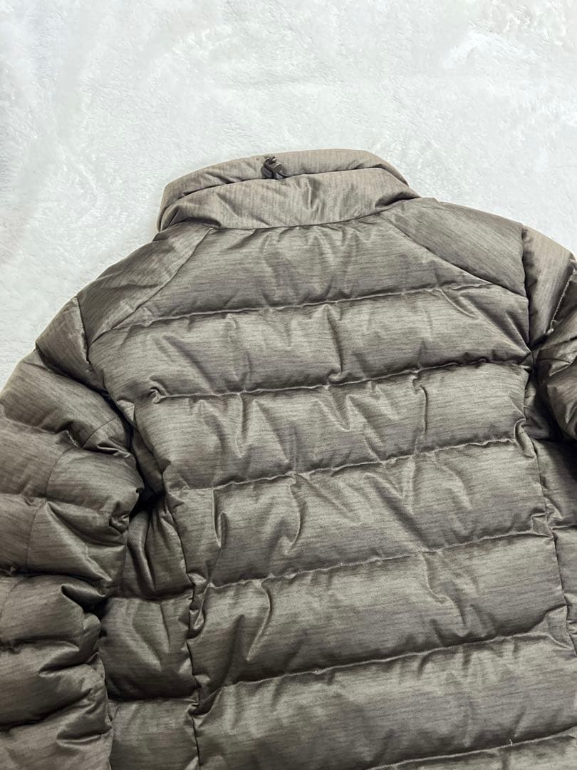 ✨美品✨ montbell モンベル ダウンジャケット ブラウン アシンメトリー