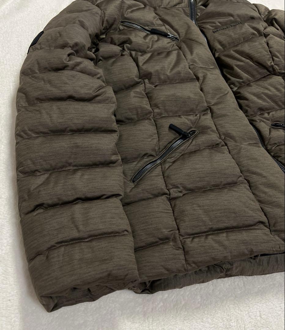 ✨美品✨ montbell モンベル ダウンジャケット ブラウン アシンメトリー