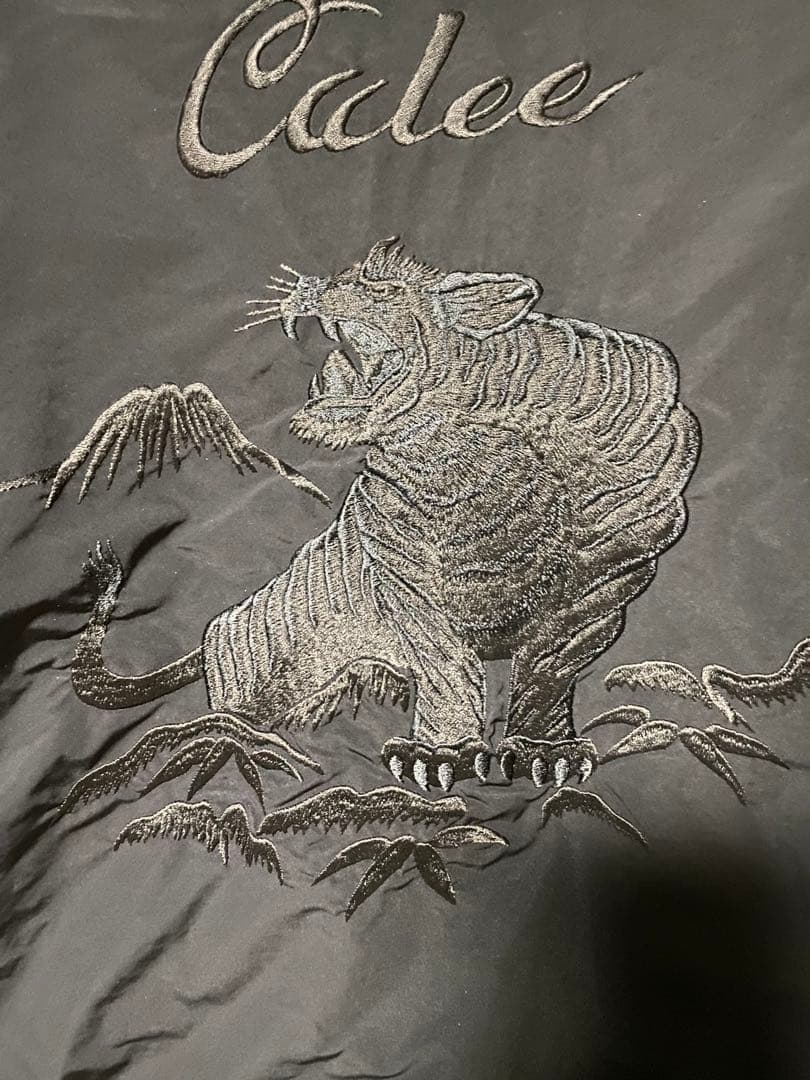 calee スーベニアジャケット タイガーブラック スカジャン