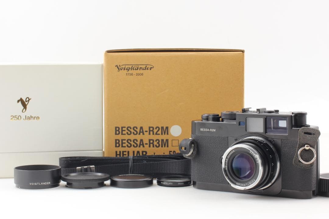 Voigtlander BESSA-R2M 250th Black レンズ