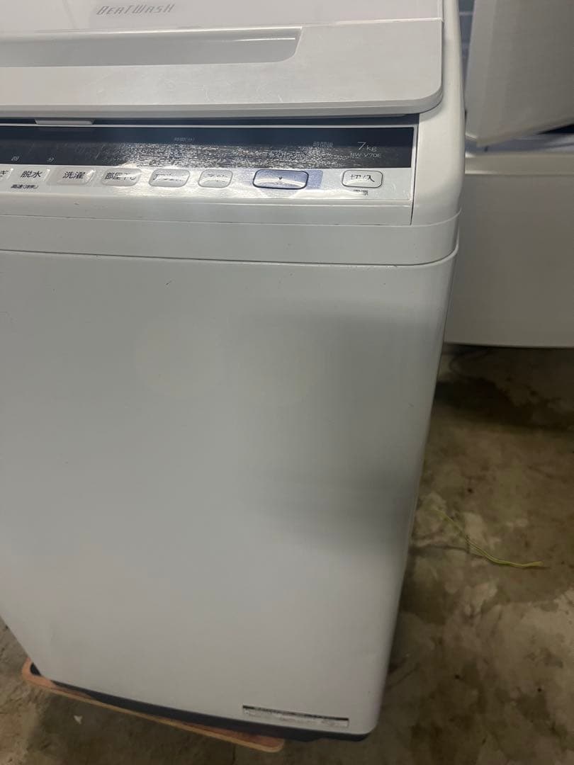 女性オーナー日立 洗濯機 7kg 2020年製 BW-V70E