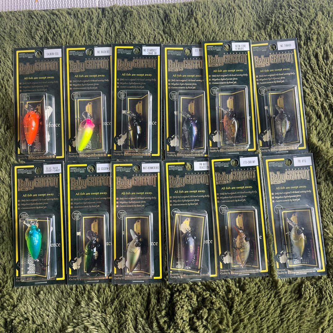メガバス　ベビーグリフォン　12個セット　ベビグリ　オールド　希少　レア
