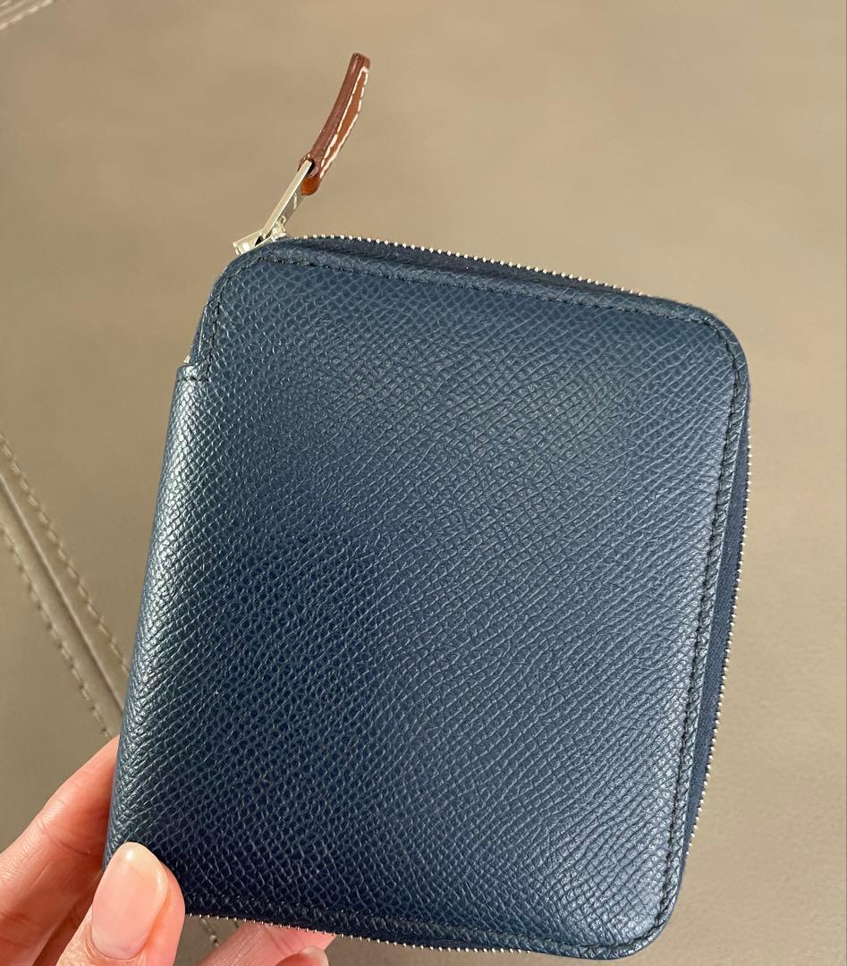 HERMES アザップシルキン コンパクト 小銭入れ
