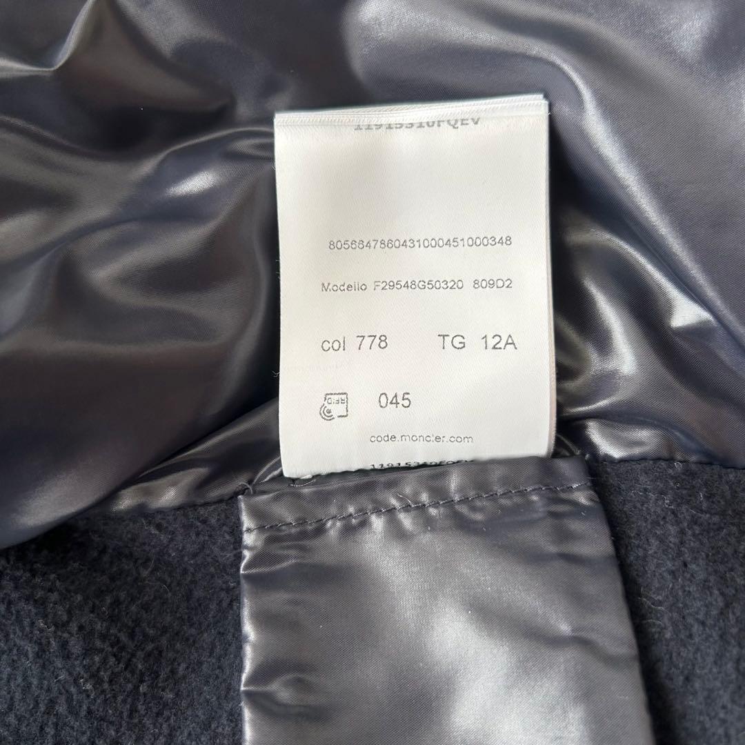 【美品】モンクレール　ジップダウンパーカー　フード　トリコロール　定番　XS