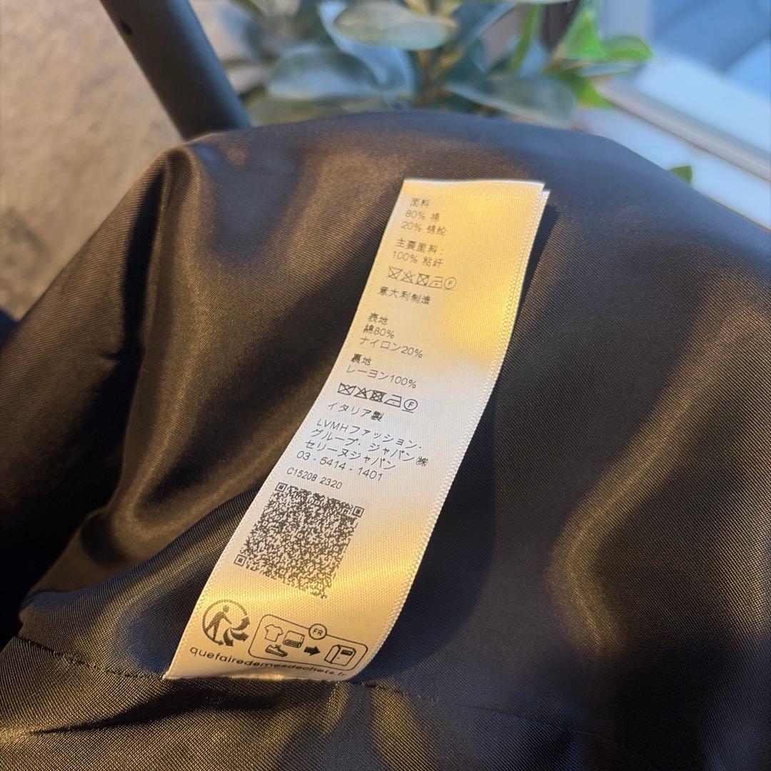 未使用品　セリーヌ　トリオンフ トラックスーツジャケット　ベルベットジャージー