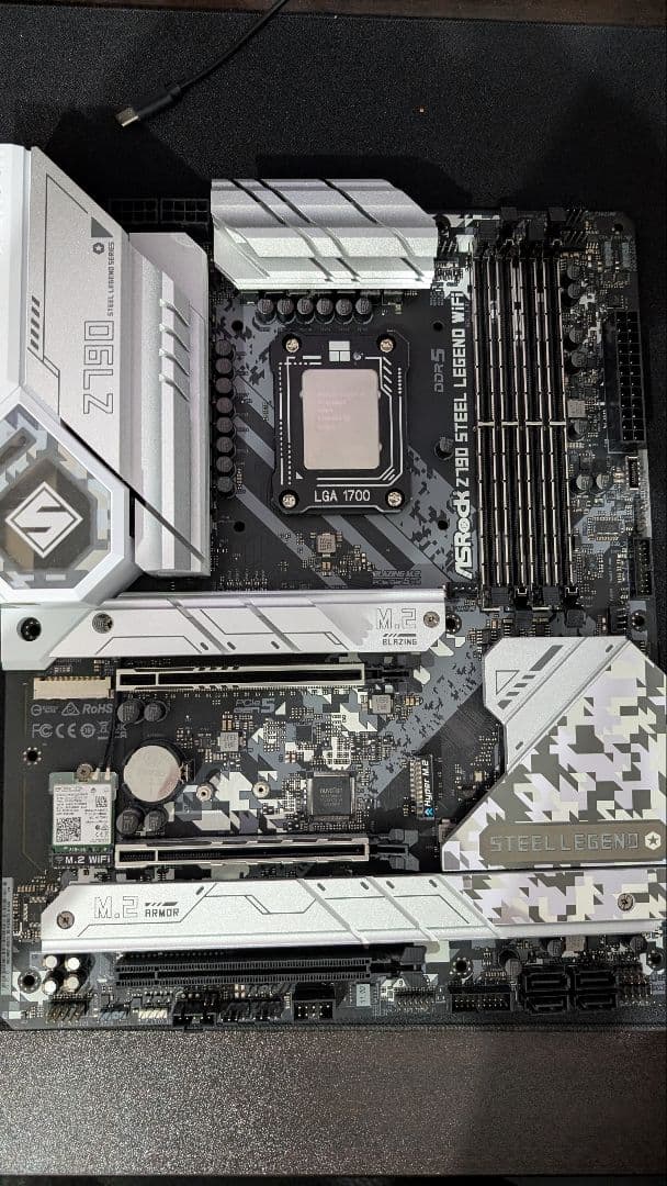 CPU z790 steellegend &intel core i9-14900kf