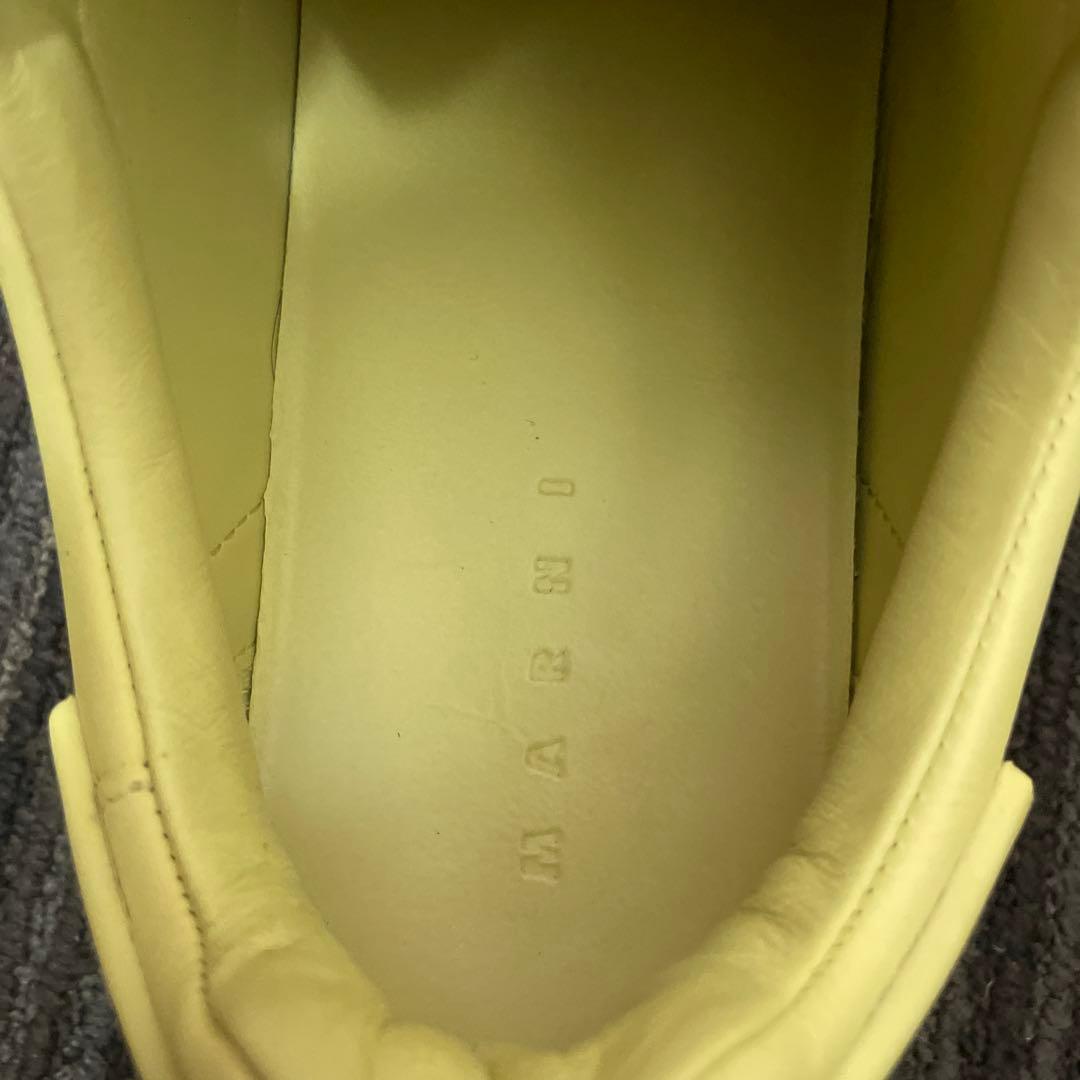 マルニ　MARNI イエロー スニーカー 43