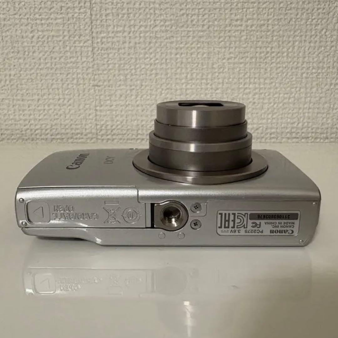 【美品・動作確認済】Canon IXY 180 シルバー