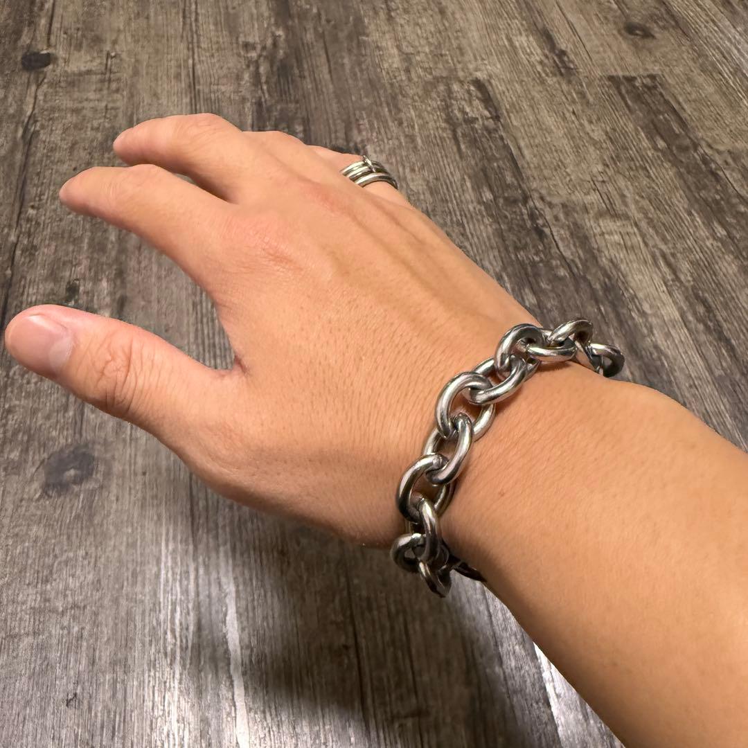 vintage チェーンブレスレット silver925
