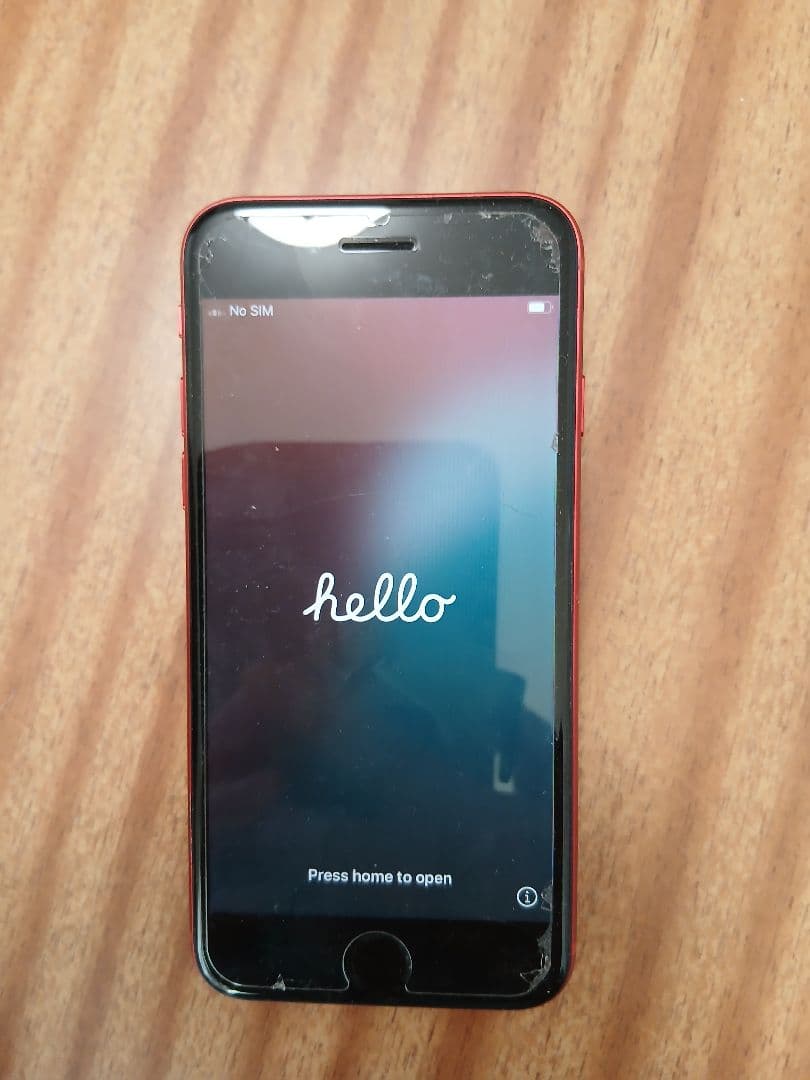 iphone se 本体　第2世代　128GB　レッド　本体のみ