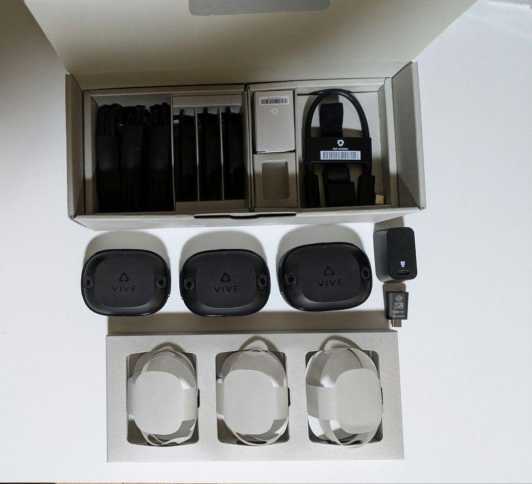 ぬ*お様 VIVE ultimate tracker 3個セット