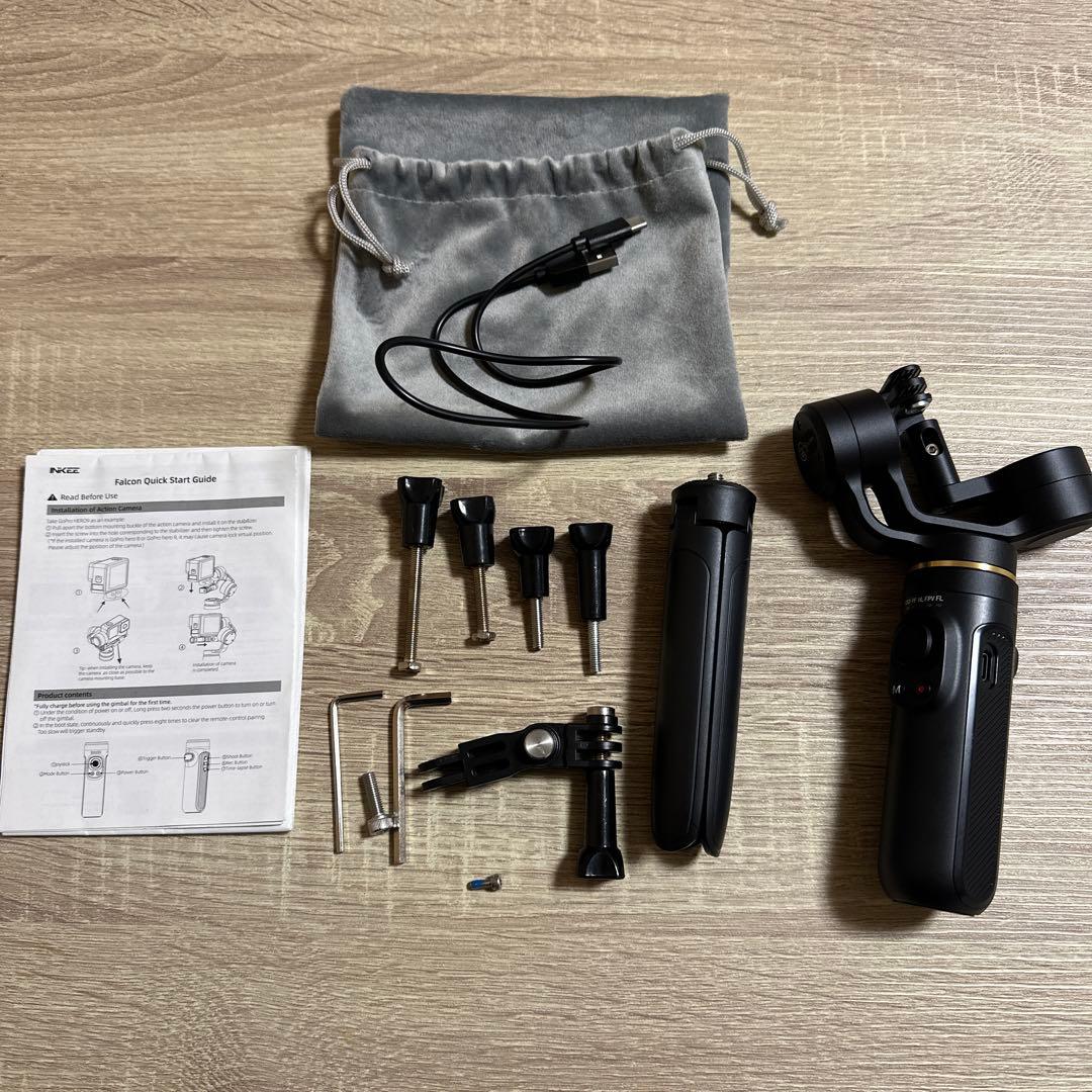 INKEE FALCON アクションカメラ用ジンバル　オマケ付き