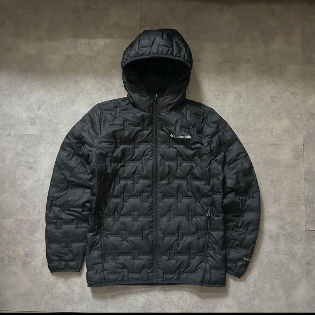 【大人気❗️】極暖！columbia マウンテンパーカー　ダウン　ブラックL